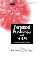 Cary L. Cooper - Personnel Psychology and HRM - 9780471495574 - V9780471495574