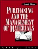 Gary J. Zenz - Purchasing and the Management of Materials - 9780471549833 - V9780471549833