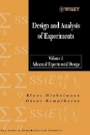 Klaus Hinkelmann - Design and Analysis of Experiments - 9780471551775 - V9780471551775