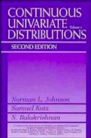 Norman L. Johnson - Continuous Univariate Distributions - 9780471584957 - V9780471584957