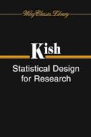Leslie Kish - Statistical Design for Research - 9780471691204 - V9780471691204
