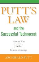 Archibald Putt - Putt's Law and the Successful Technocrat - 9780471714224 - V9780471714224