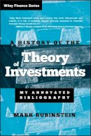 Mark Rubinstein - History of the Theory of Investments - 9780471770565 - V9780471770565