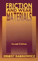 Ernest Rabinowicz - Friction and Wear of Materials - 9780471830849 - V9780471830849