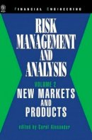 Carol Alexander - Risk Management and Analysis, New Markets and Products - 9780471979593 - V9780471979593