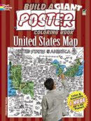 Zourelias, Diana - Build a Giant Poster Coloring Book -- United States Map (Dover Build A Poster Coloring Book) - 9780486491523 - V9780486491523