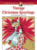 Marty Noble - Creative Haven Vintage Christmas Greetings Coloring Book (Creative Haven Coloring Books) - 9780486791890 - V9780486791890