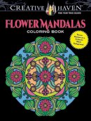 Marty Noble - Creative Haven Flower Mandalas Coloring Book: Stunning Designs on a Dramatic Black Background (Adult Coloring) - 9780486804699 - V9780486804699
