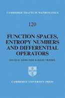 D. E. Edmunds - Function Spaces, Entropy Numbers, Differential Operators - 9780521059756 - V9780521059756