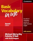 Michael Mccarthy - Vocabulary in Use Basic Student´s Book with Answers - 9780521123679 - V9780521123679