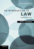 Phil Harris - Law in Context: An Introduction to Law - 9780521132077 - V9780521132077