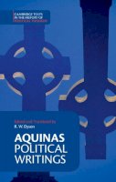 Thomas Aquinas - Aquinas: Political Writings - 9780521375955 - V9780521375955