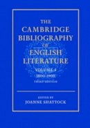 F.w. Bateson - The Cambridge Bibliography of English Literature: Volume 4, 1800–1900 - 9780521391009 - V9780521391009