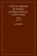 H. Lauterpacht (Ed.) - International Law Reports - 9780521463508 - V9780521463508