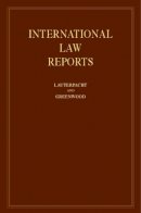 Edited By E. Lauterp - International Law Reports - 9780521464277 - V9780521464277