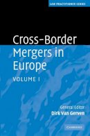 Dirk Van(Ed) Gerven - Cross-border Mergers in Europe - 9780521483278 - V9780521483278