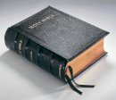 Leather / Fine Binding - KJV Lectern Bible with Apocrypha, Black Goatskin Leather over Boards, KJ986:XAB - 9780521508216 - V9780521508216