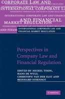 Michel Tison - Perspectives in Company Law and Financial Regulation - 9780521515702 - V9780521515702