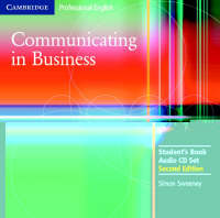 Simon Sweeney - Communicating in Business Audio CD Set (2 CDs) - 9780521549158 - V9780521549158