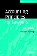 Peter Holgate - Accounting Principles for Lawyers - 9780521607223 - V9780521607223