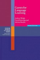 Andrew Wright - Games for Language Learning - 9780521618229 - V9780521618229