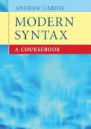 Andrew Carnie - Modern Syntax: A Coursebook - 9780521682046 - V9780521682046