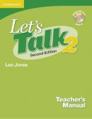Leo Jones - Let´s Talk Level 2 Teacher´s Manual 2 with Audio CD - 9780521692854 - V9780521692854