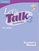 Leo Jones - Let´s Talk Level 3 Teacher´s Manual with Audio CD - 9780521692885 - V9780521692885