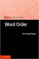 Jae Jung Song - Word Order - 9780521693127 - V9780521693127