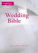 Cambridge - KJV Wedding Bible, Ruby Text Edition, White French Morocco Leather, KJ223:T - 9780521696111 - V9780521696111