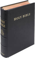 Leather / Fine Binding - NRSV Lectern Bible, Black Goatskin Leather over Boards, NR936:TB: Anglicized Edition - 9780521714907 - V9780521714907
