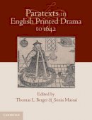 Thomas Berger - Paratexts in English Printed Drama to 1642 2 Volume Set - 9780521851848 - V9780521851848