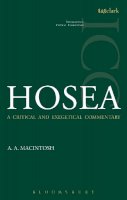 A.A. Macintosh - Hosea (ICC) - 9780567323286 - V9780567323286