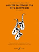 P Harris - Concert Repertoire For Alto Saxophone - 9780571519040 - V9780571519040