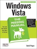 David Pogue - Windows Vista the Missing Manual - 9780596528270 - V9780596528270