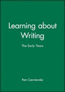 Pam Czerniewska - Learning about Writing: The Early Years - 9780631169635 - V9780631169635