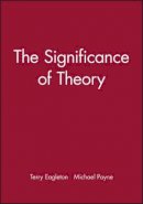Terry Eagleton - The Significance of Theory - 9780631172710 - V9780631172710