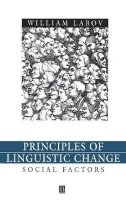 William Labov - Principles of Linguistic Change, Volume 2: Social Factors - 9780631179153 - V9780631179153