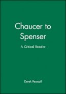 Pearsall - Chaucer to Spenser: A Critical Reader - 9780631199366 - V9780631199366