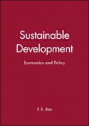 P. K. Rao - Sustainable Development: Economics and Policy - 9780631209935 - V9780631209935