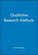 Weinberg - Qualitative Research Methods - 9780631217619 - V9780631217619