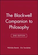 Nicholas (Ed Bunnin - The Blackwell Companion to Philosophy - 9780631219088 - V9780631219088