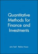 John Teall - Quantitative Methods for Finance and Investments - 9780631223399 - V9780631223399