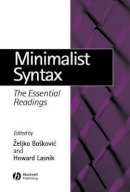 Zeljko Boskovic - Minimalist Syntax - 9780631233039 - V9780631233039