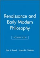 French - Renaissance and Early Modern Philosophy - 9780631233824 - V9780631233824