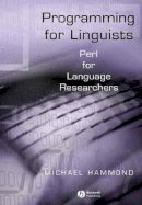 Michael Hammond - Programming for Linguists - 9780631234340 - V9780631234340