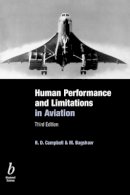 R. D. Campbell - Human Performance and Limitations in Aviation - 9780632059652 - V9780632059652