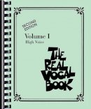 Various - The Real Vocal Book - Volume I - Second Edition: High Voice - 9780634060809 - V9780634060809