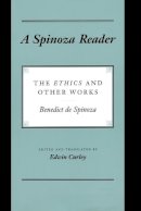 Benedictus De Spinoza - Spinoza Reader - 9780691000671 - V9780691000671