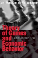 John Von Neumann - Theory of Games and Economic Behavior: 60th Anniversary Commemorative Edition - 9780691130613 - V9780691130613